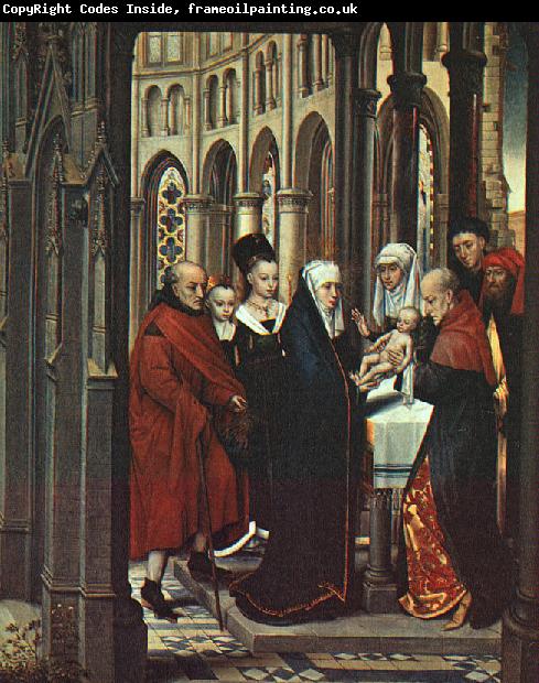 MEMLING, Hans The Presentation in the Temple ag